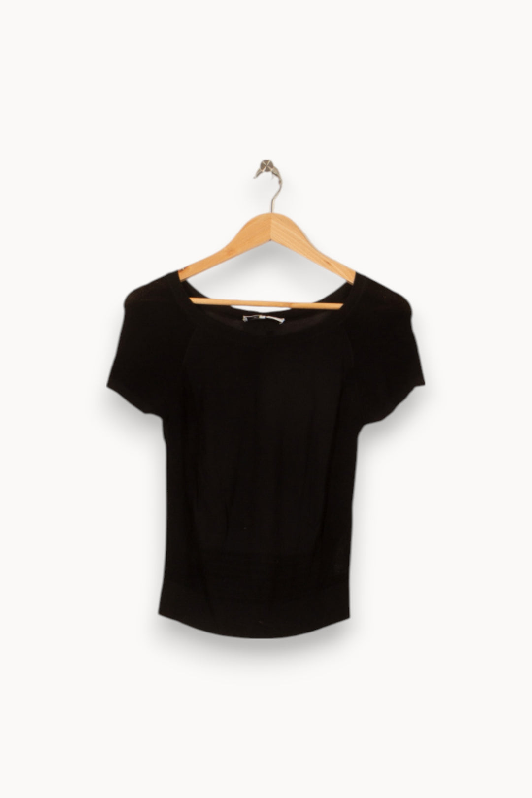 Tee-shirt Noir - Taille S/36 de la marque Gerard Darel | PARAD39441 - Vendu par Paradigme - Image 2