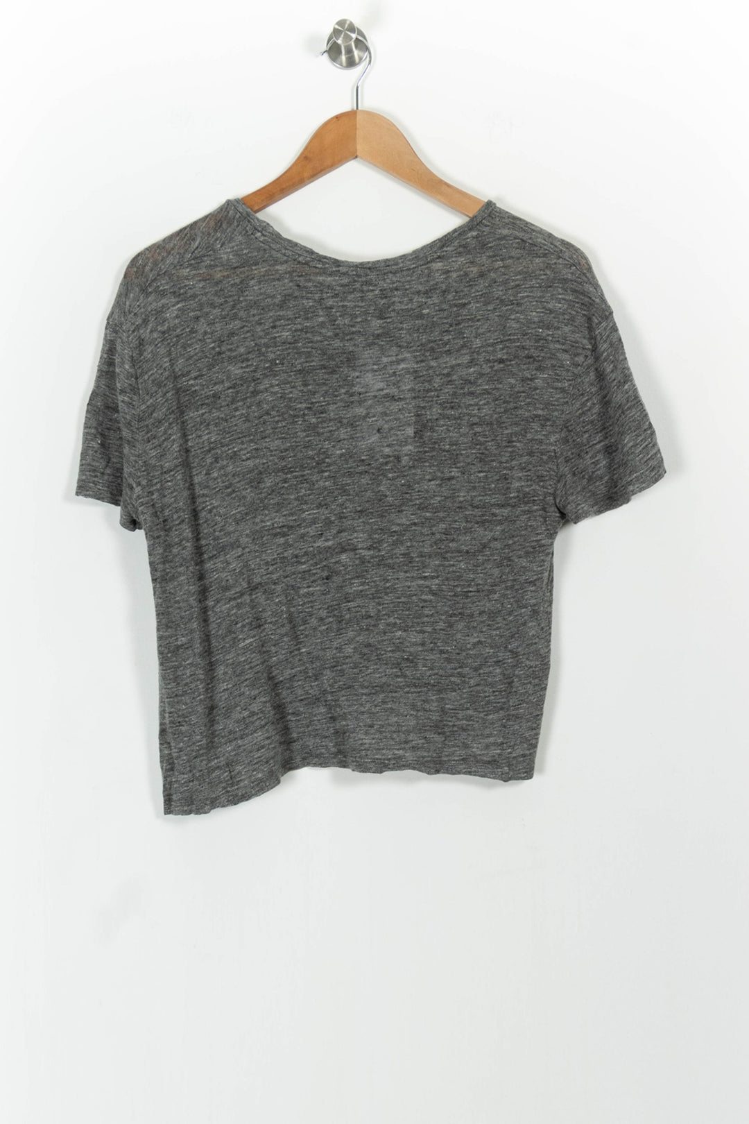 Tee-shirt Gris - Taille M/38 de la marque Sandro | PARAD39445 - Vendu par Paradigme - Image 4