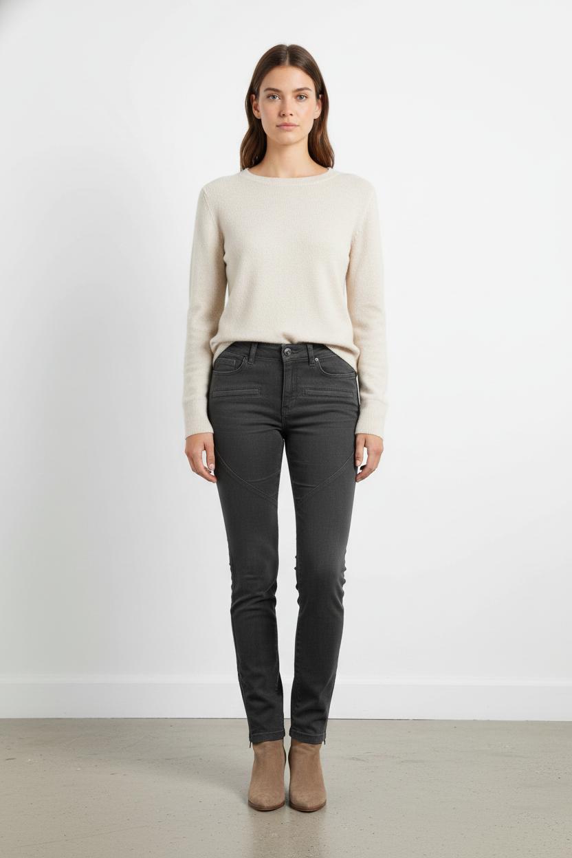 Jean Gris - Taille M/38 de la marque IKKS | PARAD39453 - Vendu par Paradigme - Image 1