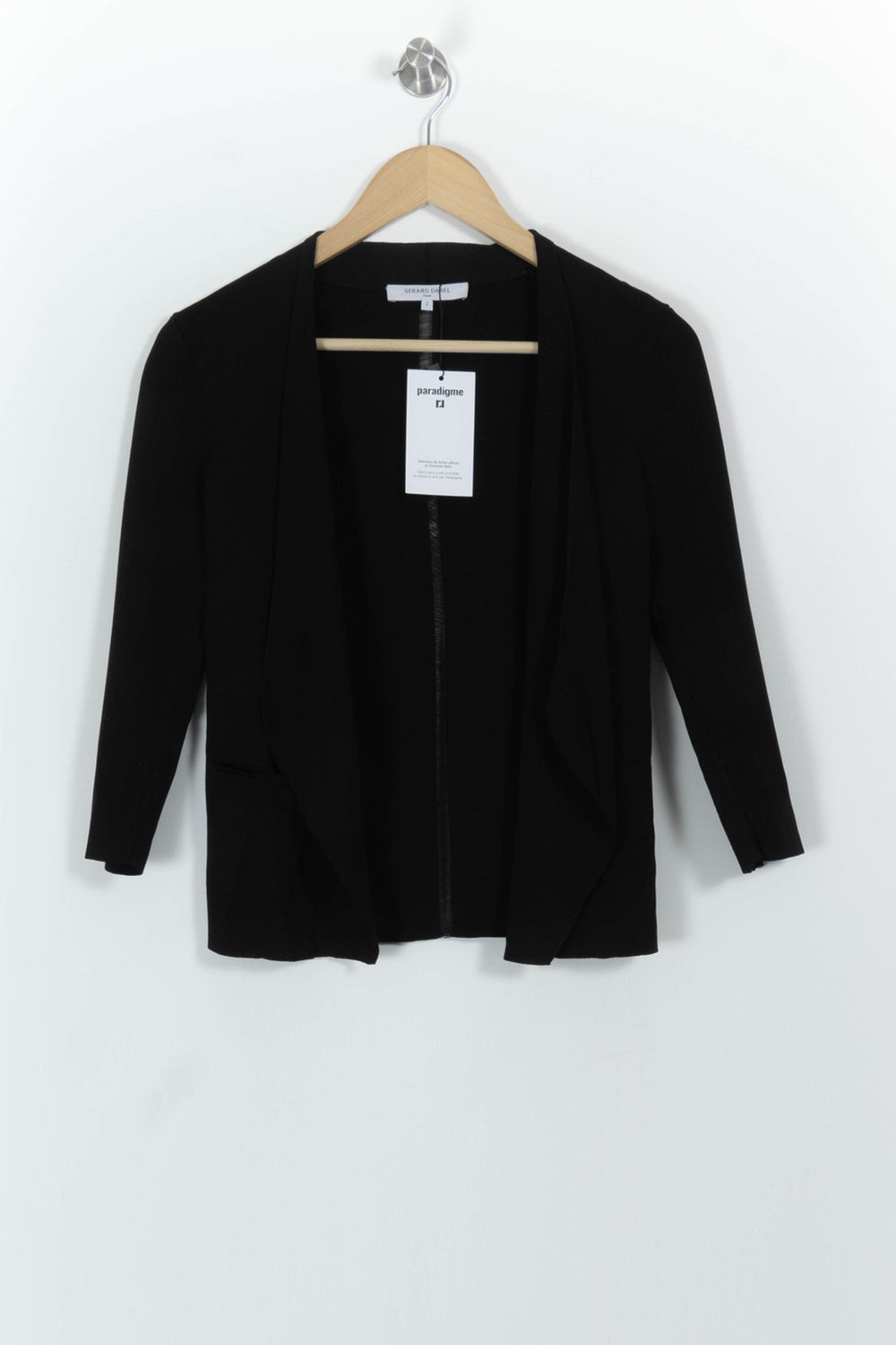 Blazer Noir - Taille M/38 de la marque Gerard Darel | PARAD39456 - Vendu par Paradigme - Image 2