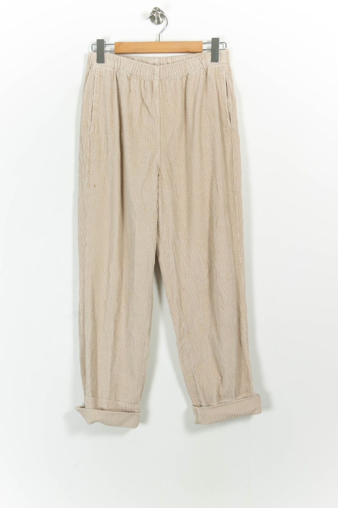 Pantalon Côtelé Beige - Taille XS/34 de la marque American Vintage | PARAD39471 - Vendu par Paradigme - Image 2