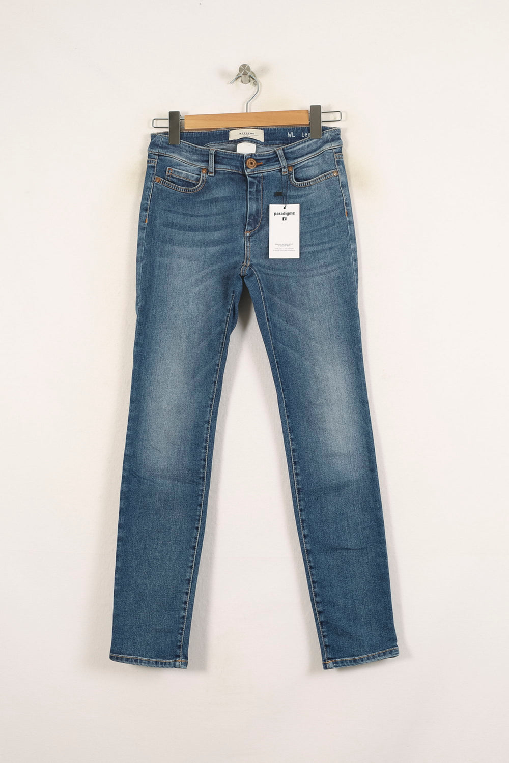 Jean Bleu - Taille XS/34 de la marque Weekend Max Mara | PARAD39476 - Vendu par Paradigme - Image 2