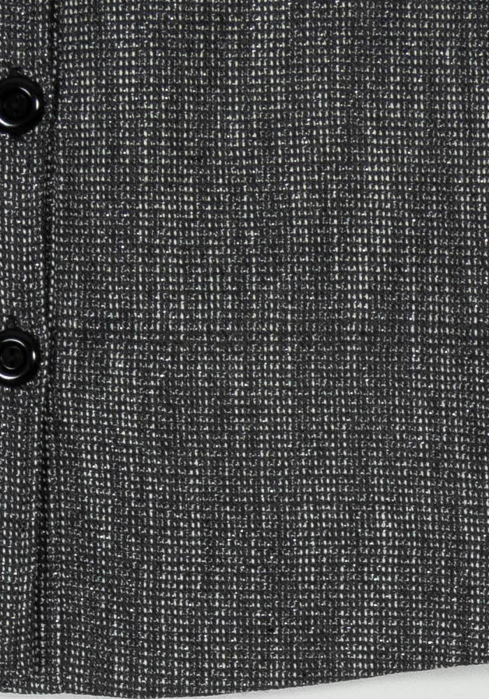 Jupe Droite Grise - Taille XS/34 de la marque Caroll | PARAD39481 - Vendu par Paradigme - Image 3