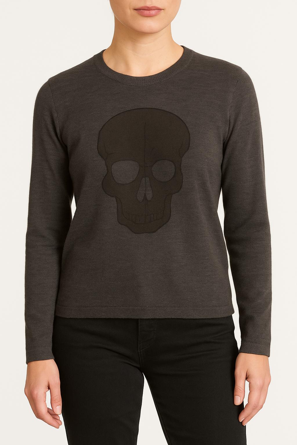 Pull Gris - Taille S/36 de la marque The Kooples | PARAD39491 - Vendu par Paradigme - Image 1