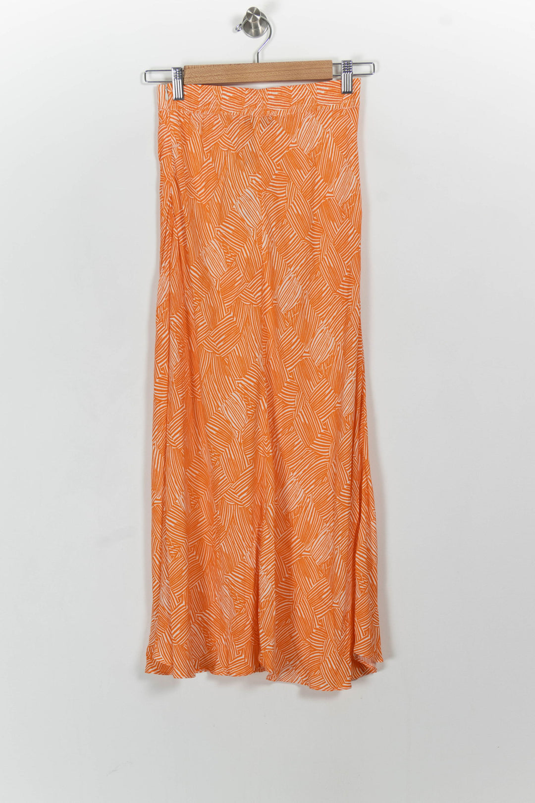 Jupe Orange et Blanche - Taille XS/34 de la marque Roseanna | PARAD39499 - Vendu par Paradigme - Image 4