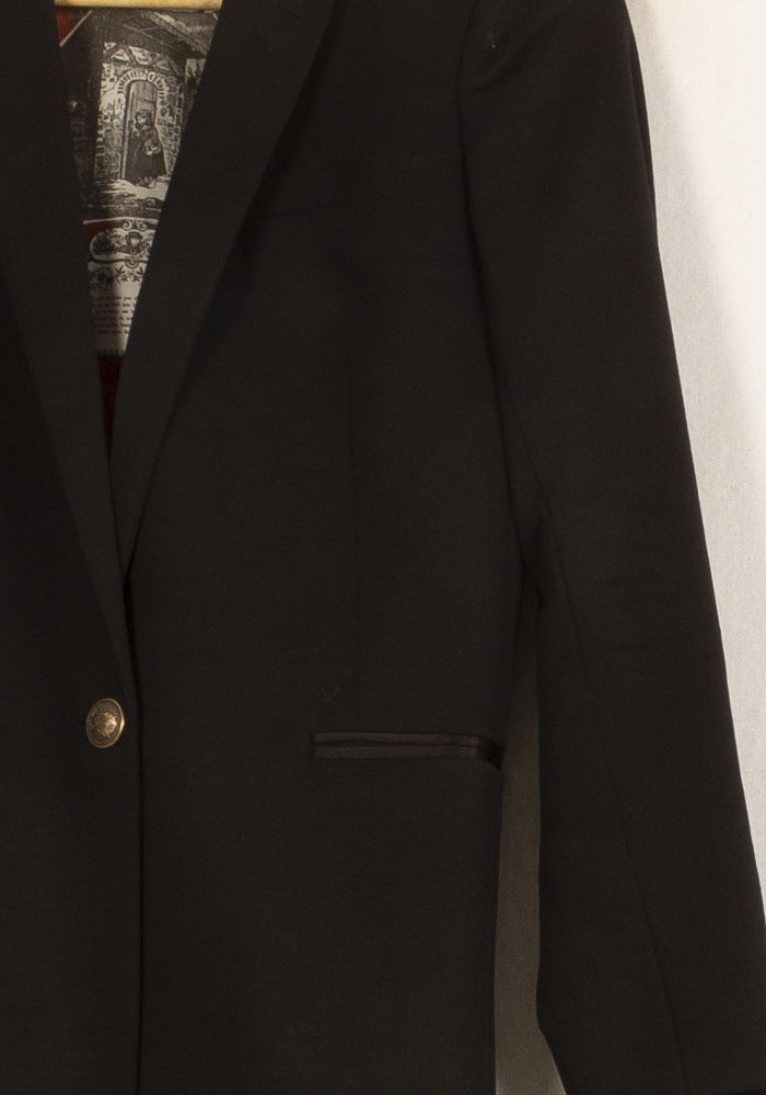 Blazer Noir - Taille XS/34 de la marque The Kooples | PARAD39514 - Vendu par Paradigme - Image 3