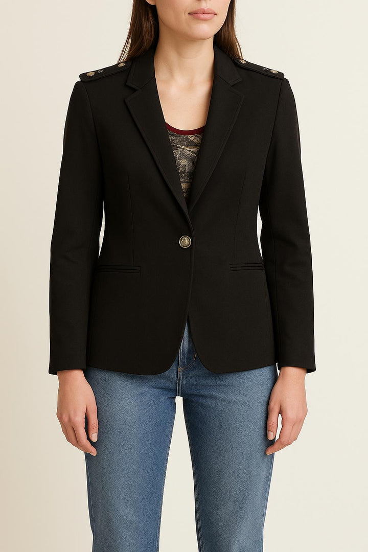 Blazer Noir - Taille XS/34 de la marque The Kooples | PARAD39514 - Vendu par Paradigme - Image 1