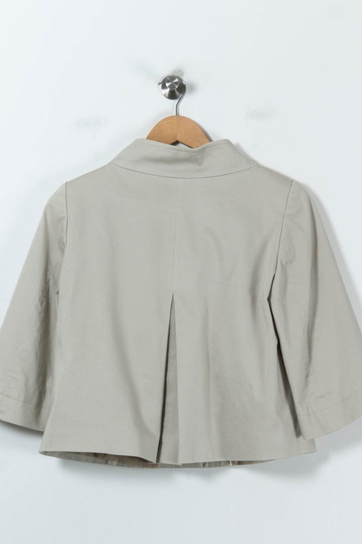 Veste Beige - Taille S/36 de la marque Caroll | PARAD39526 - Vendu par Paradigme - Image 4