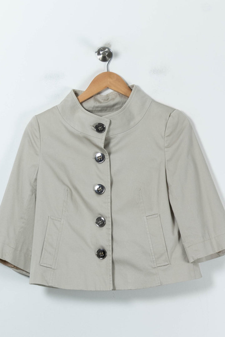 Veste Beige - Taille S/36 de la marque Caroll | PARAD39526 - Vendu par Paradigme - Image 2