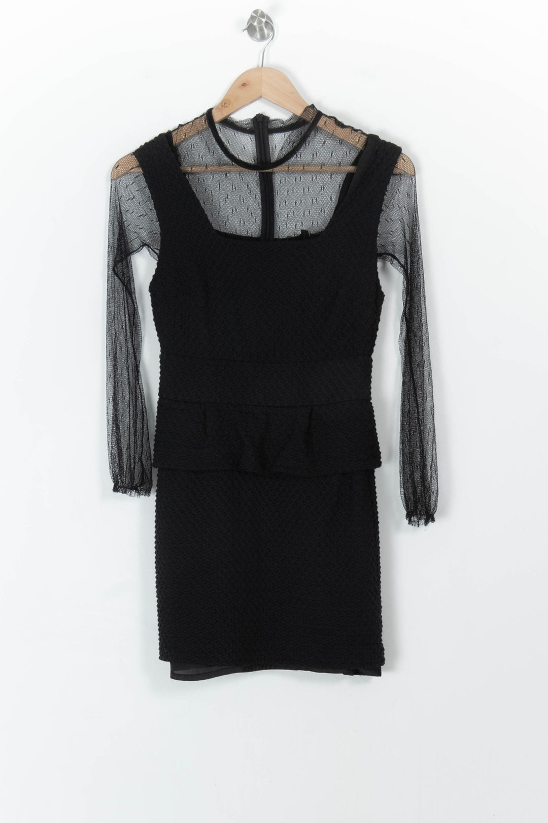 Robe noire - Taille M/38 de la marque Maje | PARAD39533 - Vendu par Paradigme - Image 2
