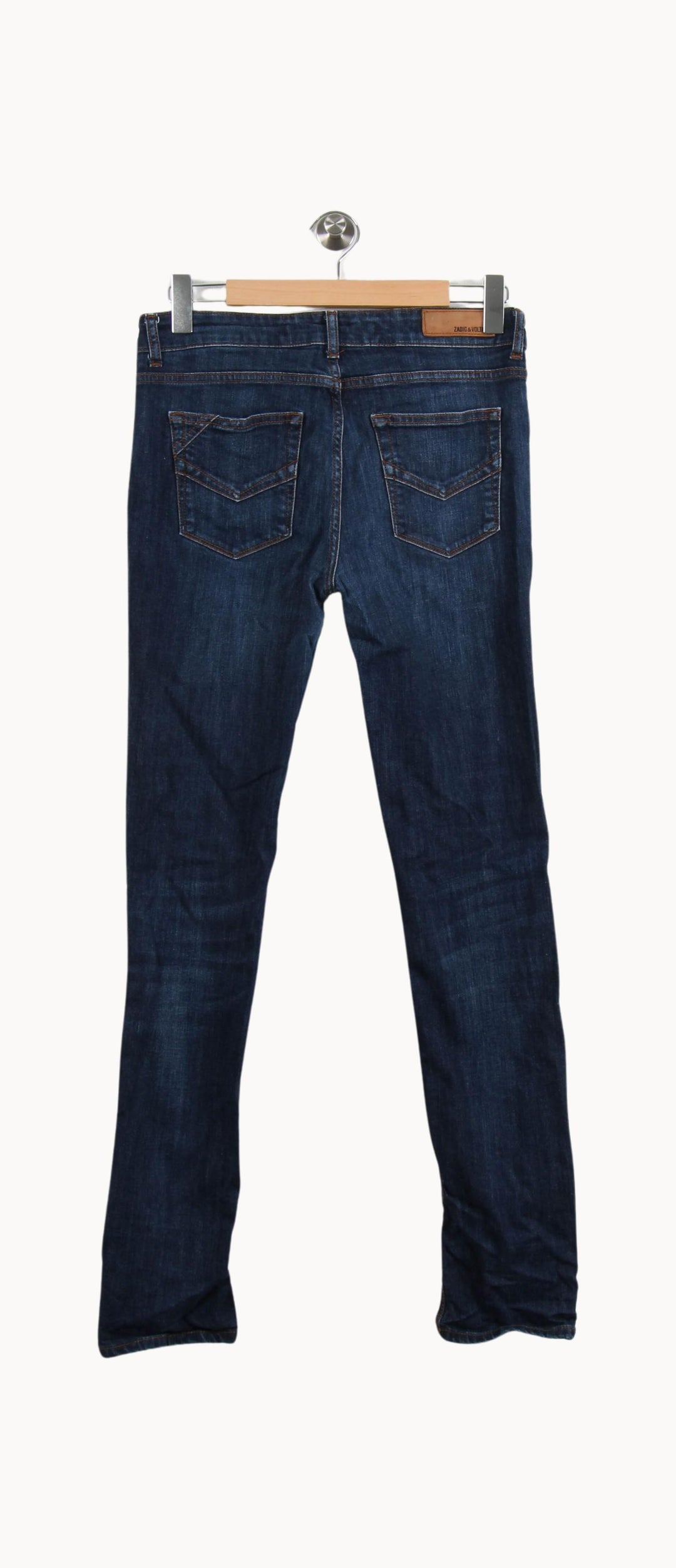 Jean Bleu - Taille M/38 de la marque Zadig&Voltaire | PARAD39535 - Vendu par Paradigme - Image 4