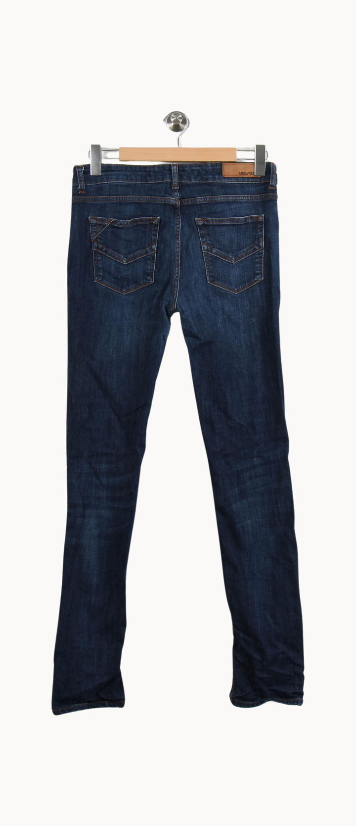 Jean Bleu - Taille M/38 de la marque Zadig&Voltaire | PARAD39535 - Vendu par Paradigme - Image 4