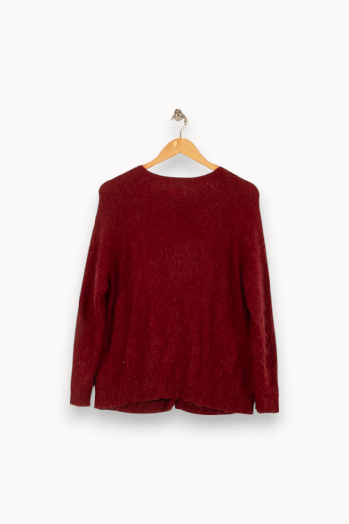 Cardigan Bordeaux - Taille XL/42 de la marque Des petits hauts | PARAD39549 - Vendu par Paradigme - Image 4