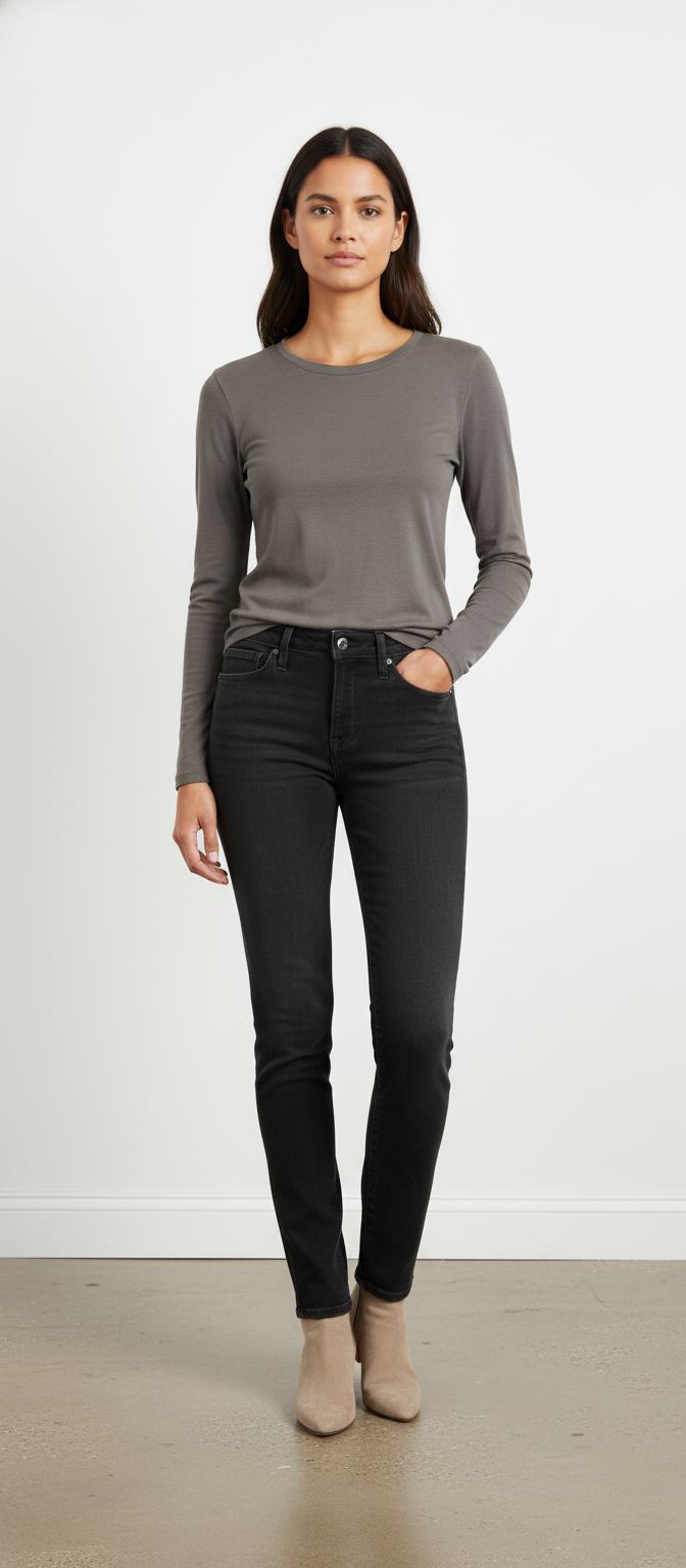 Jean Slim Noir - Taille M/38
