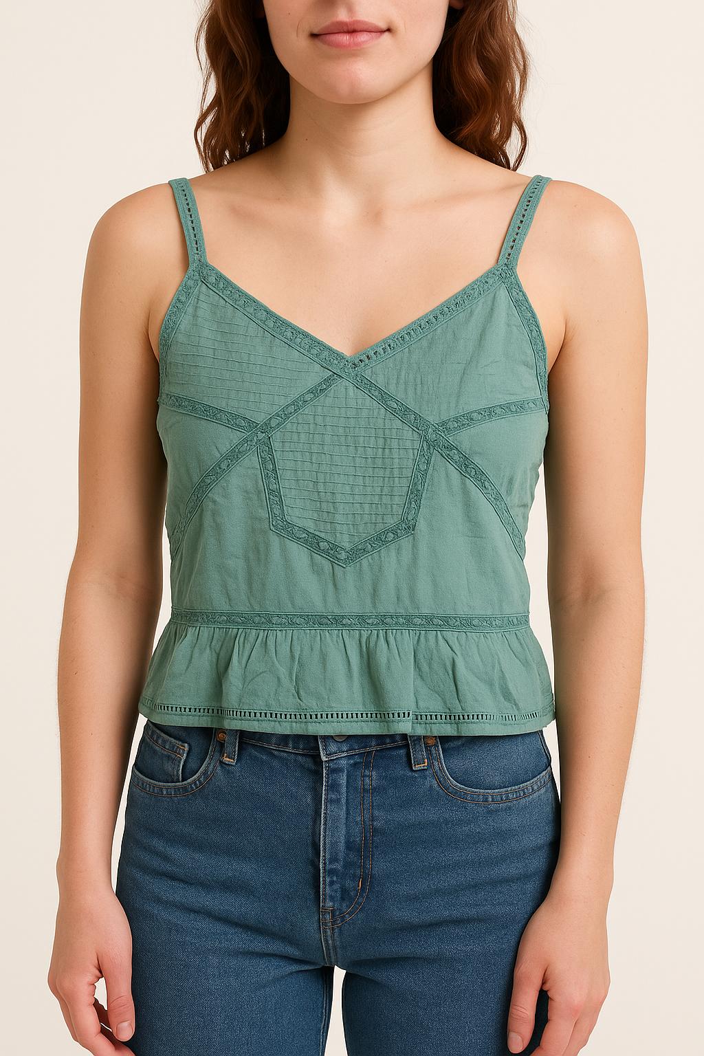 Débardeur Vert - Taille S/36 de la marque Zadig&Voltaire | PARAD39559 - Vendu par Paradigme - Image 1