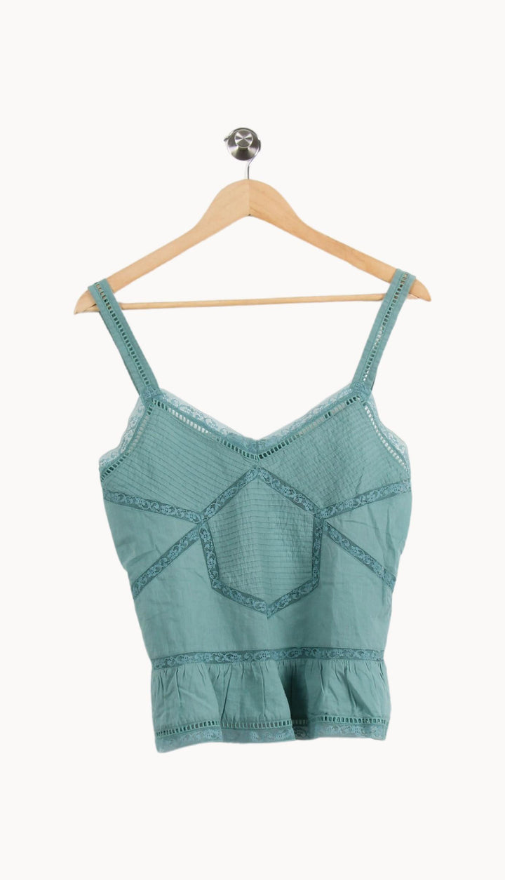 Débardeur Vert - Taille S/36 de la marque Zadig&Voltaire | PARAD39559 - Vendu par Paradigme - Image 2