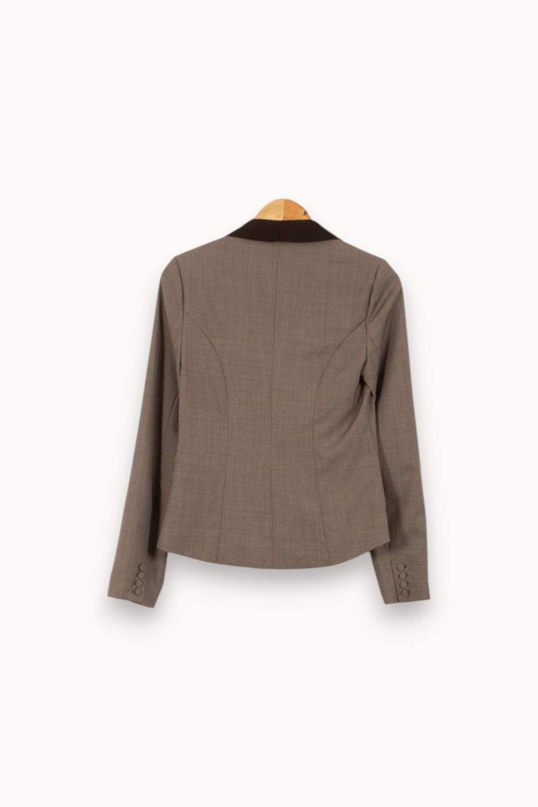Blazer Gris et Noir - Taille S/36 de la marque Paul & Joe | PARAD39561 - Vendu par Paradigme - Image 4