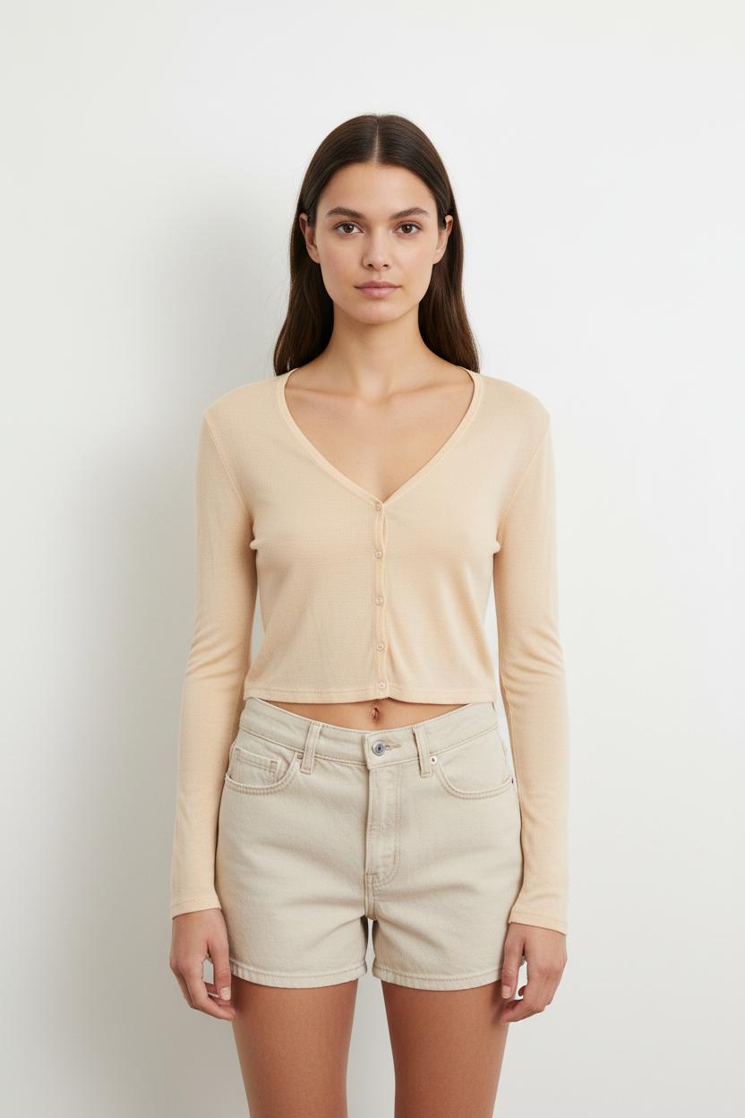 Cardigan Beige - Taille S/36