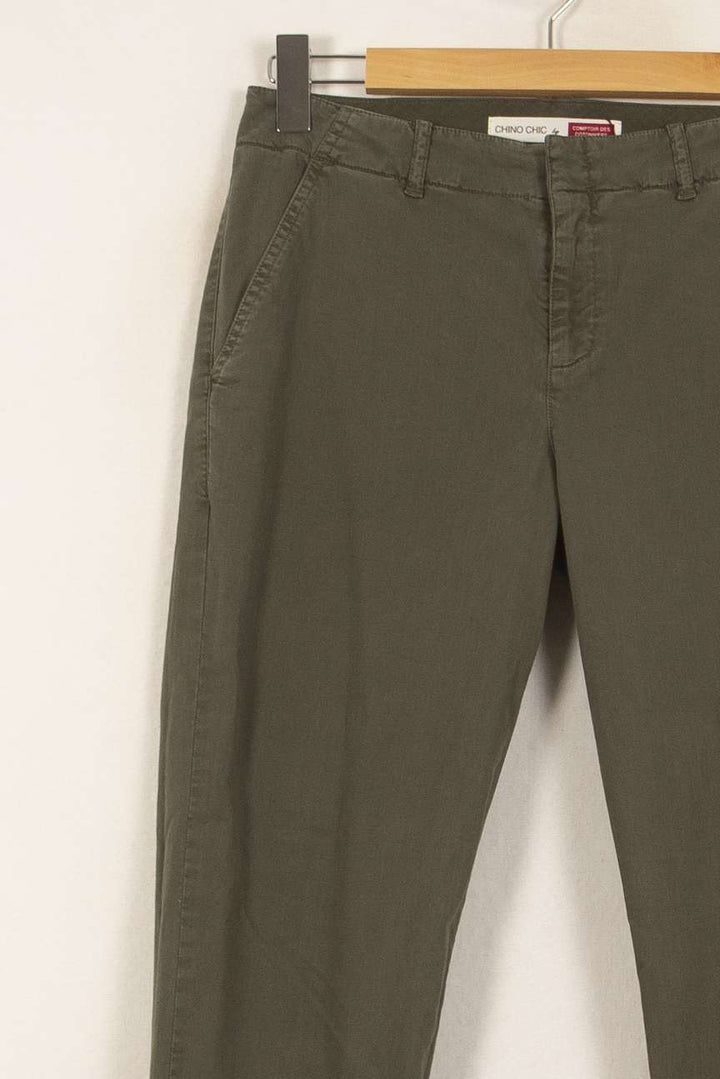 Pantalon Vert - Taille S/36 de la marque Comptoir des Cotonniers | PARAD39586 - Vendu par Paradigme - Image 3