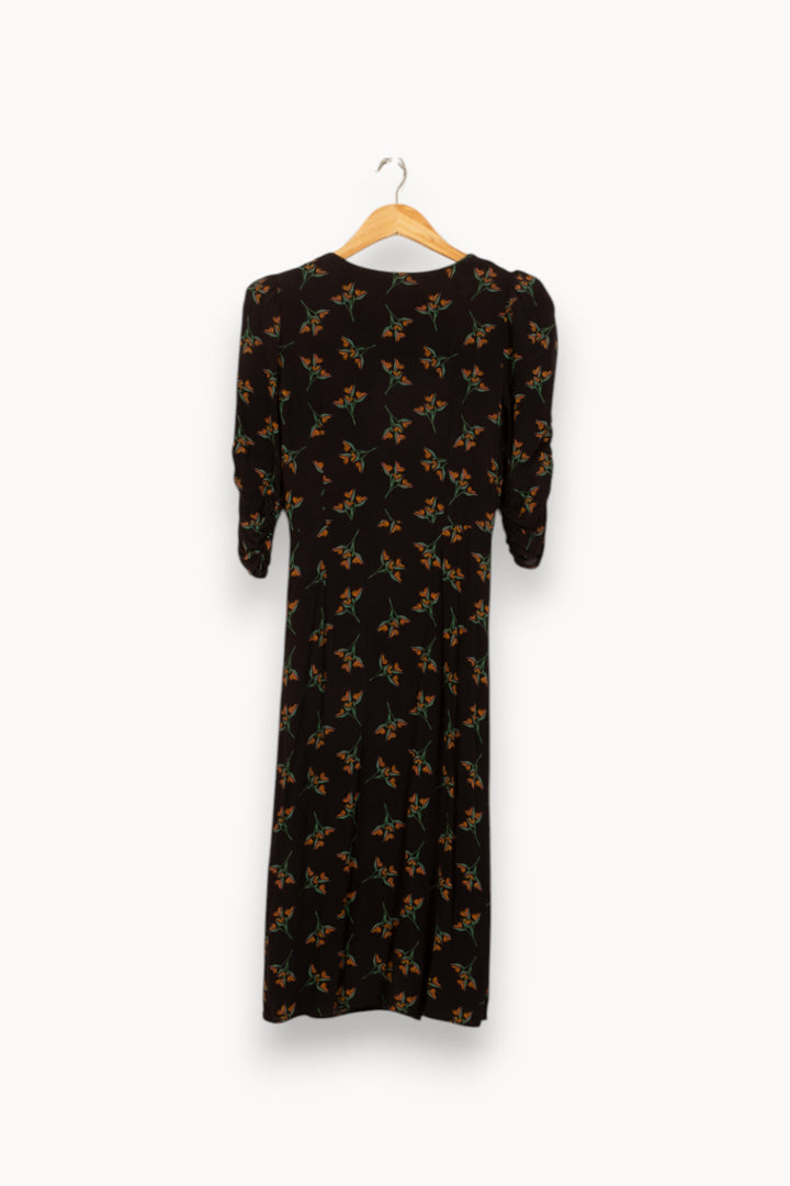 Robe Longue Noire - Taille XS/34 de la marque ba&sh | PARAD39589 - Vendu par Paradigme - Image 4