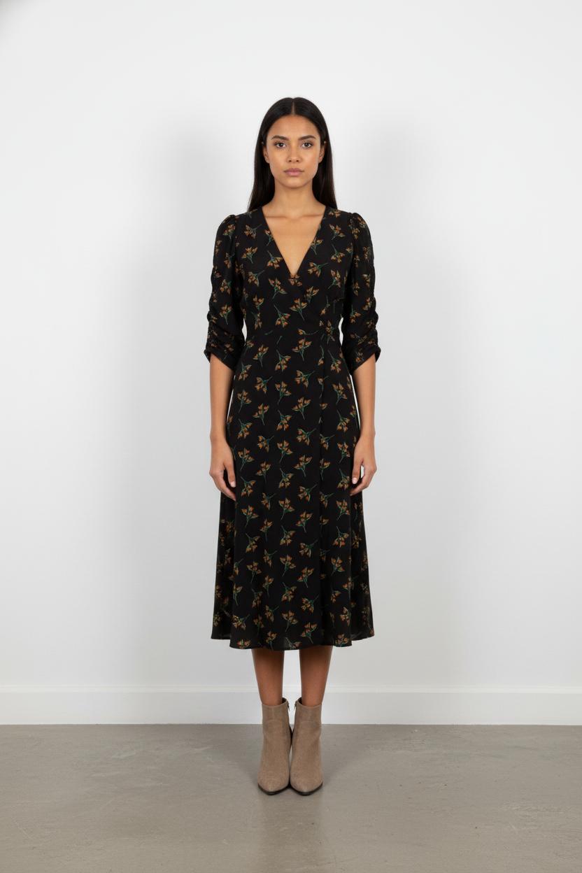 Robe Longue Noire - Taille XS/34