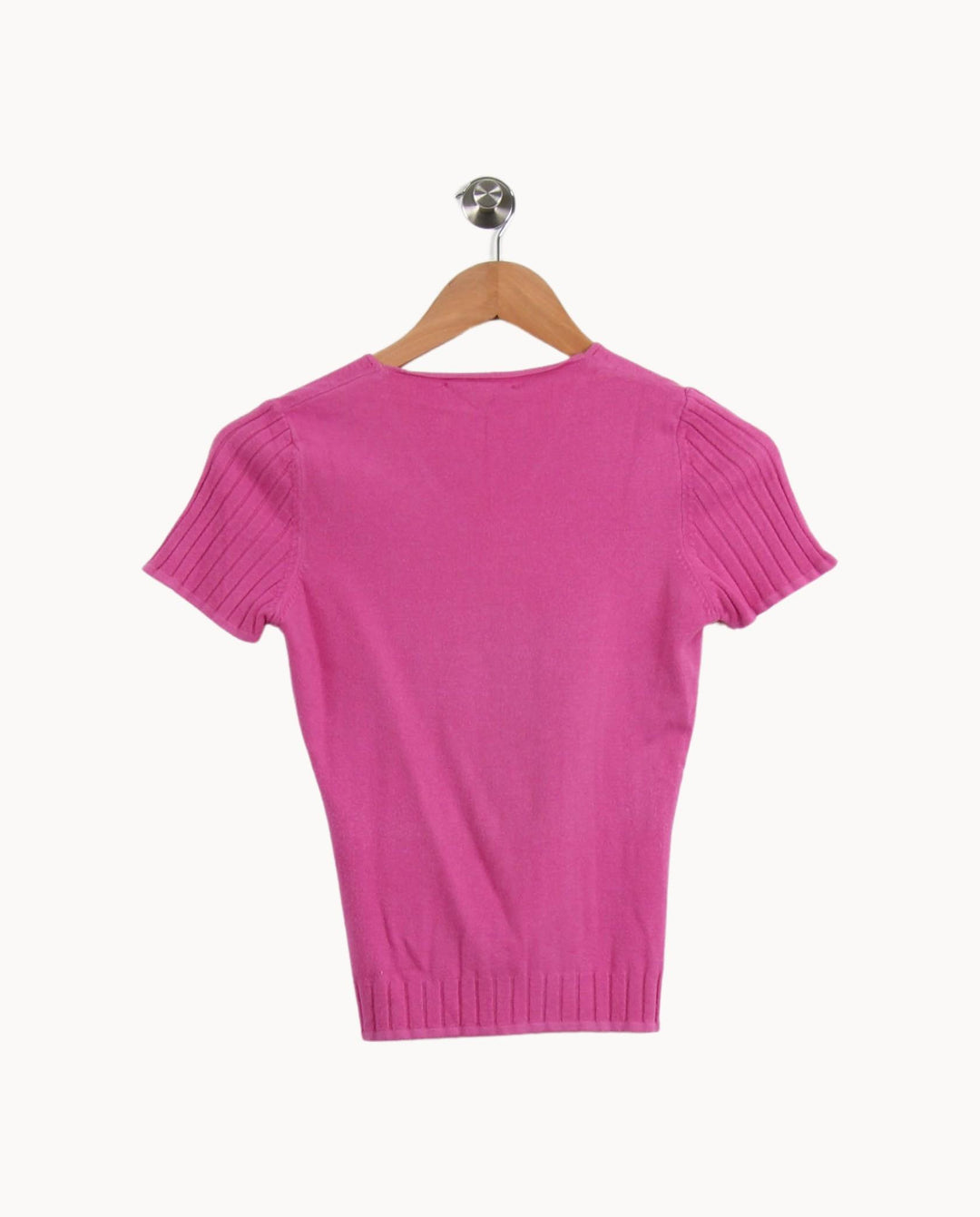 Pull Rose - Taille XS/34 de la marque Maison 123 | PARAD39607 - Vendu par Paradigme - Image 4