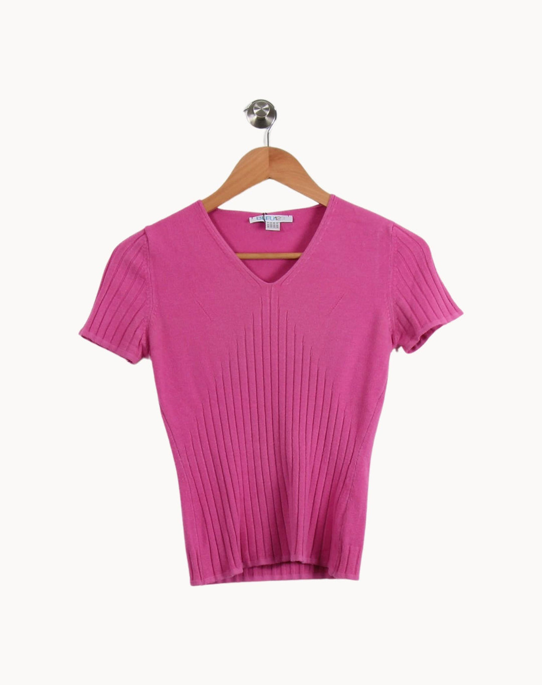 Pull Rose - Taille XS/34 de la marque Maison 123 | PARAD39607 - Vendu par Paradigme - Image 2