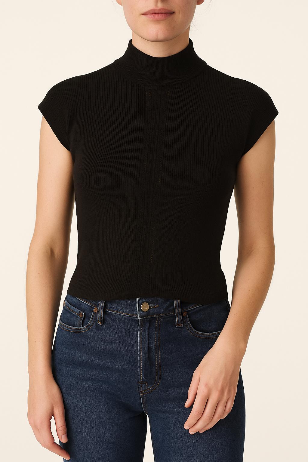 Top Noir - Taille S/36 de la marque Maison 123 | PARAD39615 - Vendu par Paradigme - Image 1