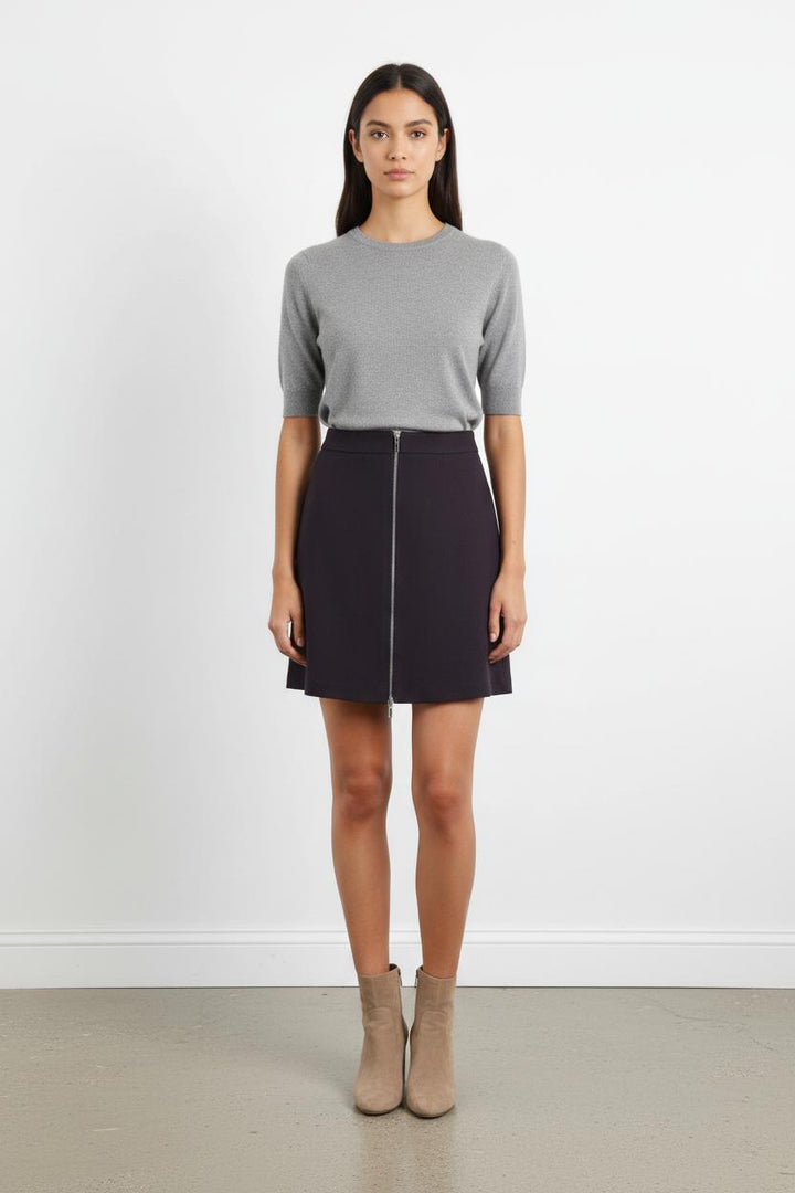 Jupe Trapèze Violette - Taille S/36
