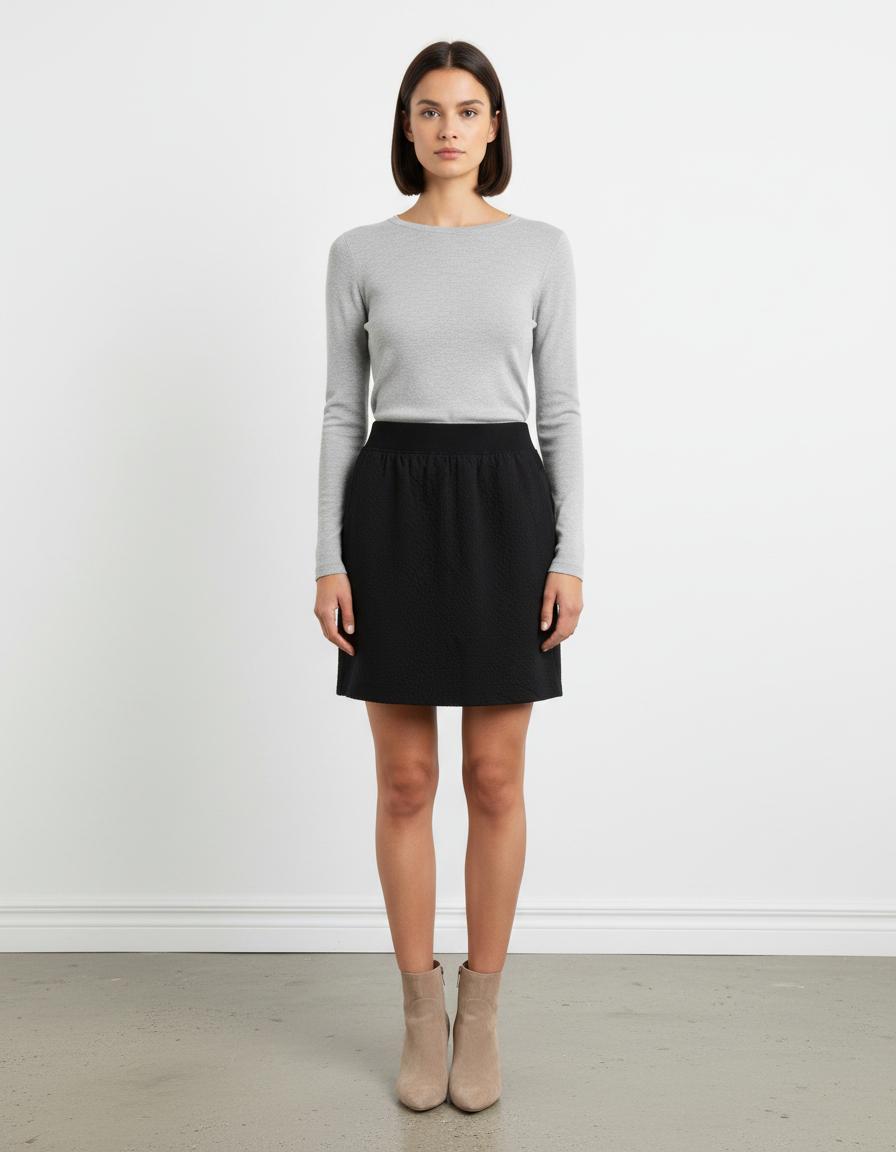 Jupe Courte Noire - Taille XS/34