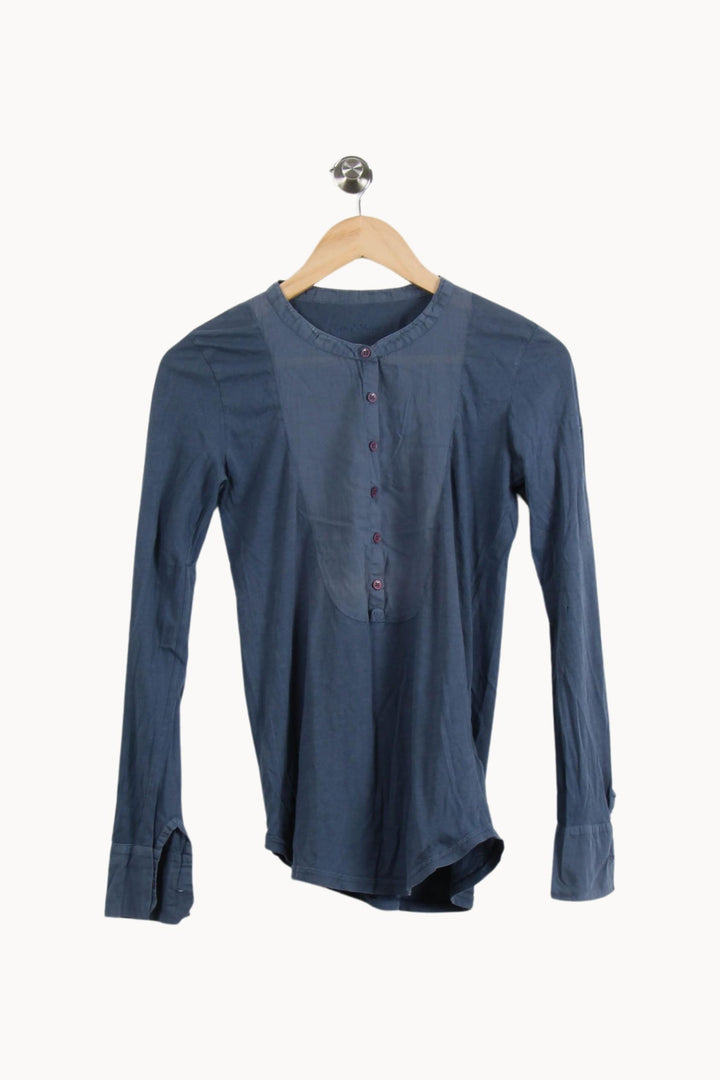 Blouse Bleue - Taille M/38 de la marque Zadig&Voltaire | PARAD39624 - Vendu par Paradigme - Image 2