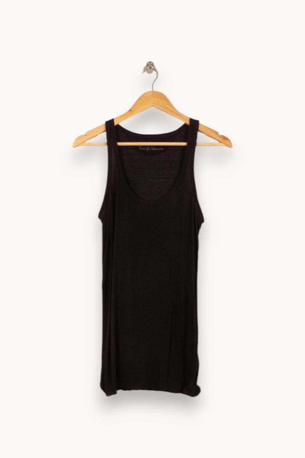 Débardeur Noir - Taille M/38 de la marque Zadig&Voltaire | PARAD39627 - Vendu par Paradigme - Image 2