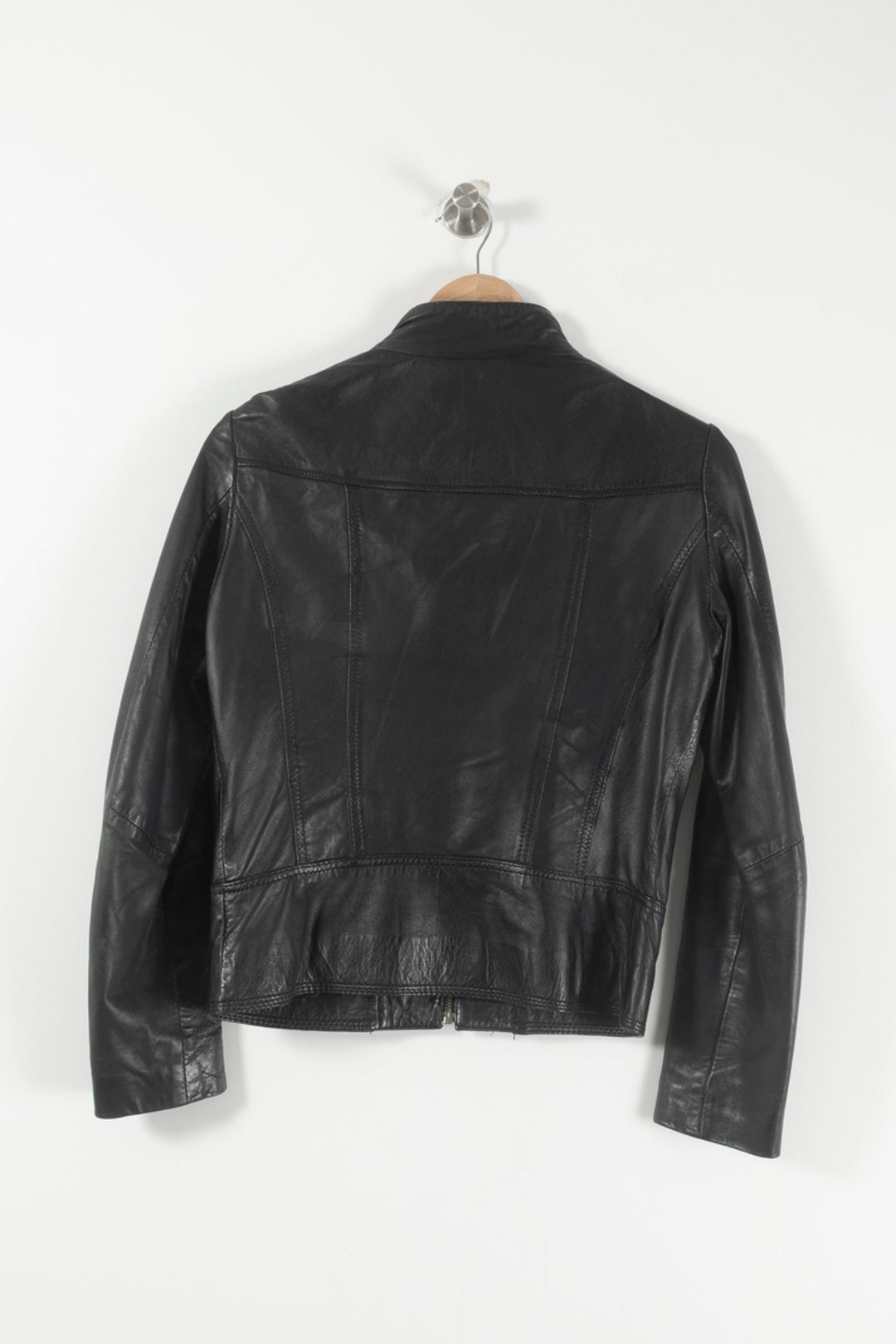 Blouson Noir - Taille S/36 de la marque Caroll | PARAD39634 - Vendu par Paradigme - Image 4