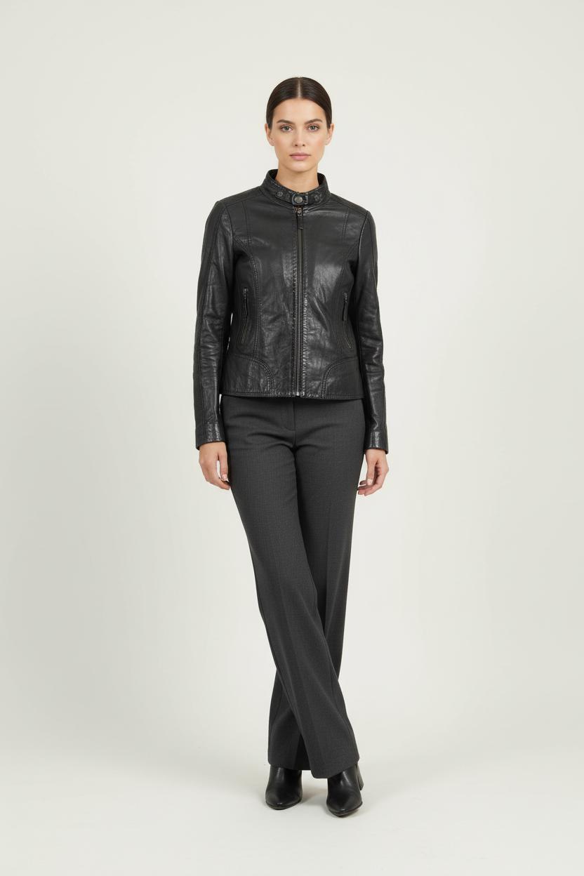 Blouson Noir - Taille S/36 de la marque Caroll | PARAD39634 - Vendu par Paradigme - Image 1