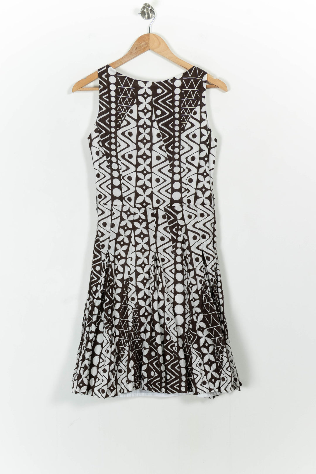 Robe Sans Manches Noire et Blanche - Taille XS/34 de la marque Caroll | PARAD39646 - Vendu par Paradigme - Image 4