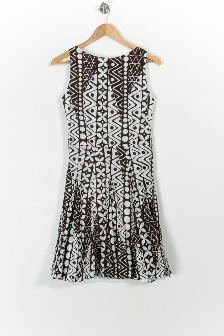 Robe Sans Manches Noire et Blanche - Taille XS/34 de la marque Caroll | PARAD39646 - Vendu par Paradigme - Image 4