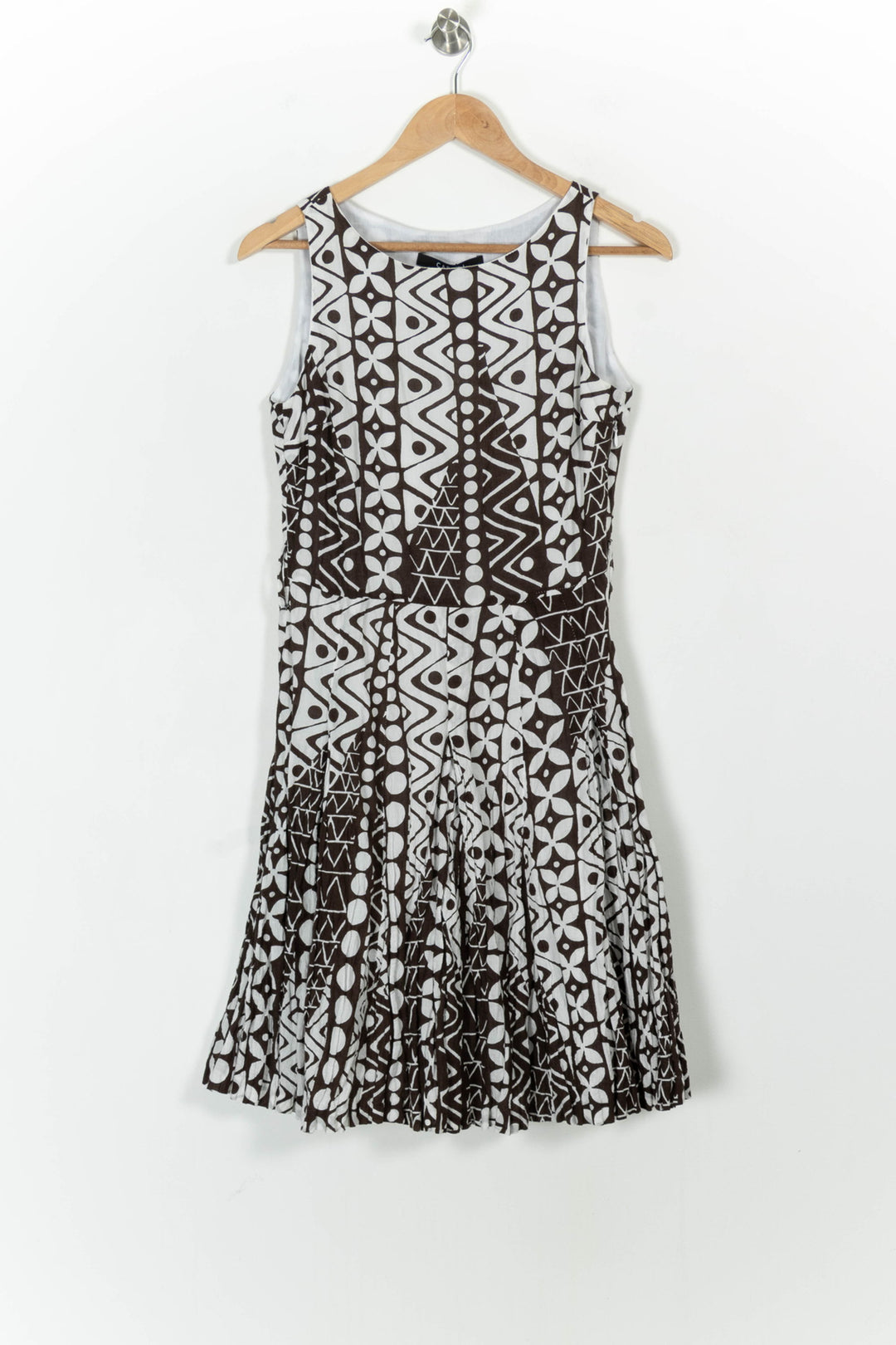 Robe Sans Manches Noire et Blanche - Taille XS/34 de la marque Caroll | PARAD39646 - Vendu par Paradigme - Image 2