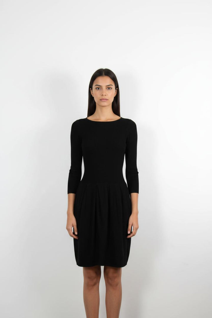 Robe Pull Noire - Taille S/36