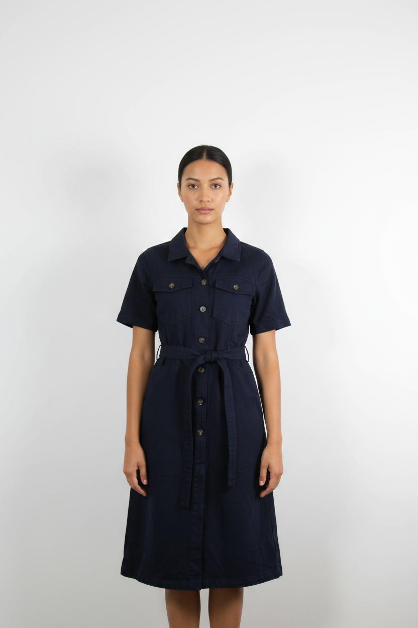 Robe Chemise Bleue - Taille M/38