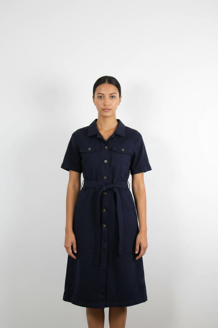 Robe Chemise Bleue - Taille M/38