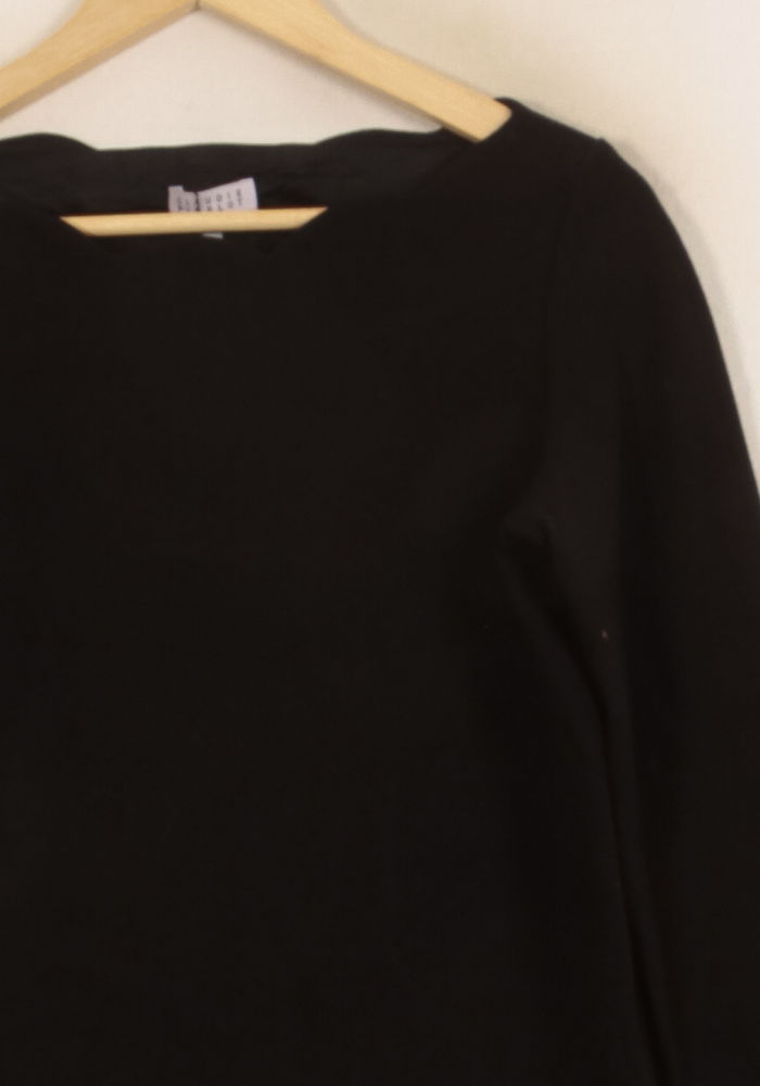 Robe Noire - Taille L/40 de la marque Claudie Pierlot | PARAD39662 - Vendu par Paradigme - Image 3