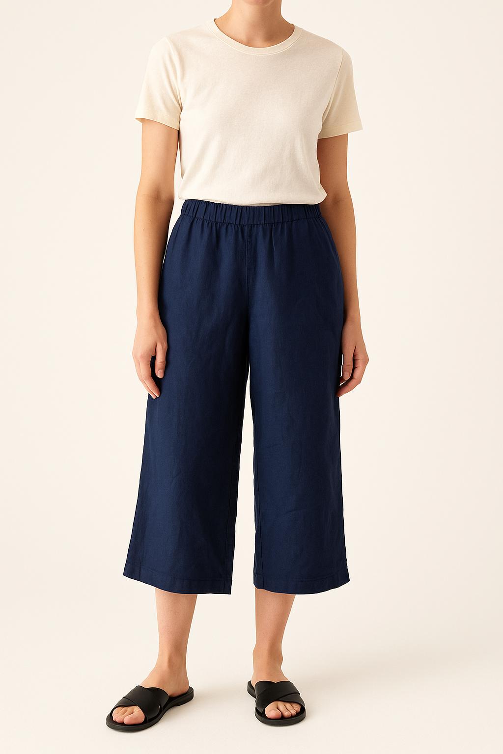 Pantalon Large Bleu - Taille M/38 de la marque Des petits hauts | PARAD39664 - Vendu par Paradigme - Image 1