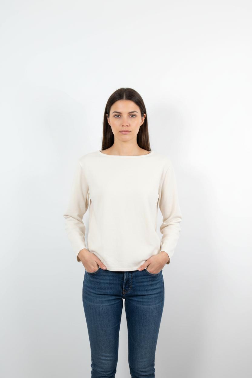 Sweatshirt Blanc - Taille M/38