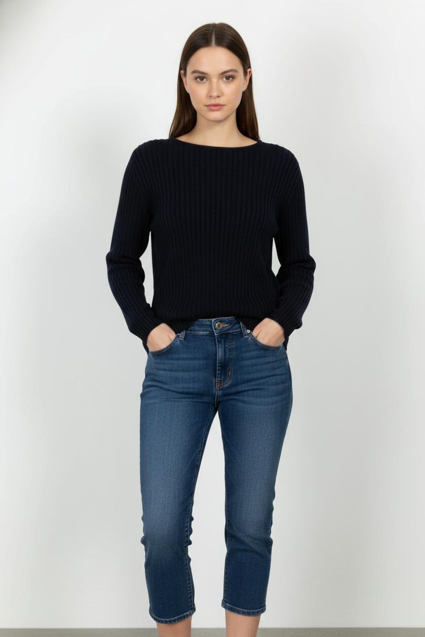 Pull Marin Bleu - Taille M/38 de la marque Saint James | PARAD39668 - Vendu par Paradigme - Image 1