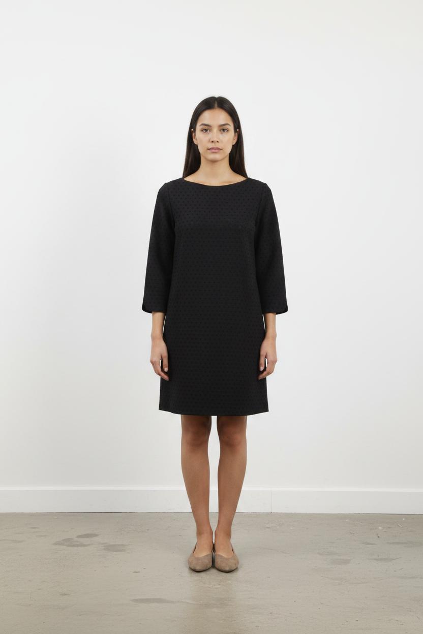 Robe Droite Noire - Taille L/40