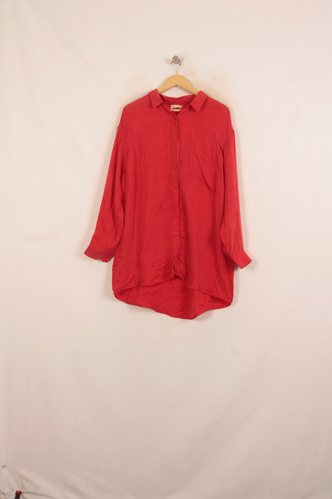 Chemise Rouge - Taille M/38 de la marque American Vintage | PARAD39680 - Vendu par Paradigme - Image 2