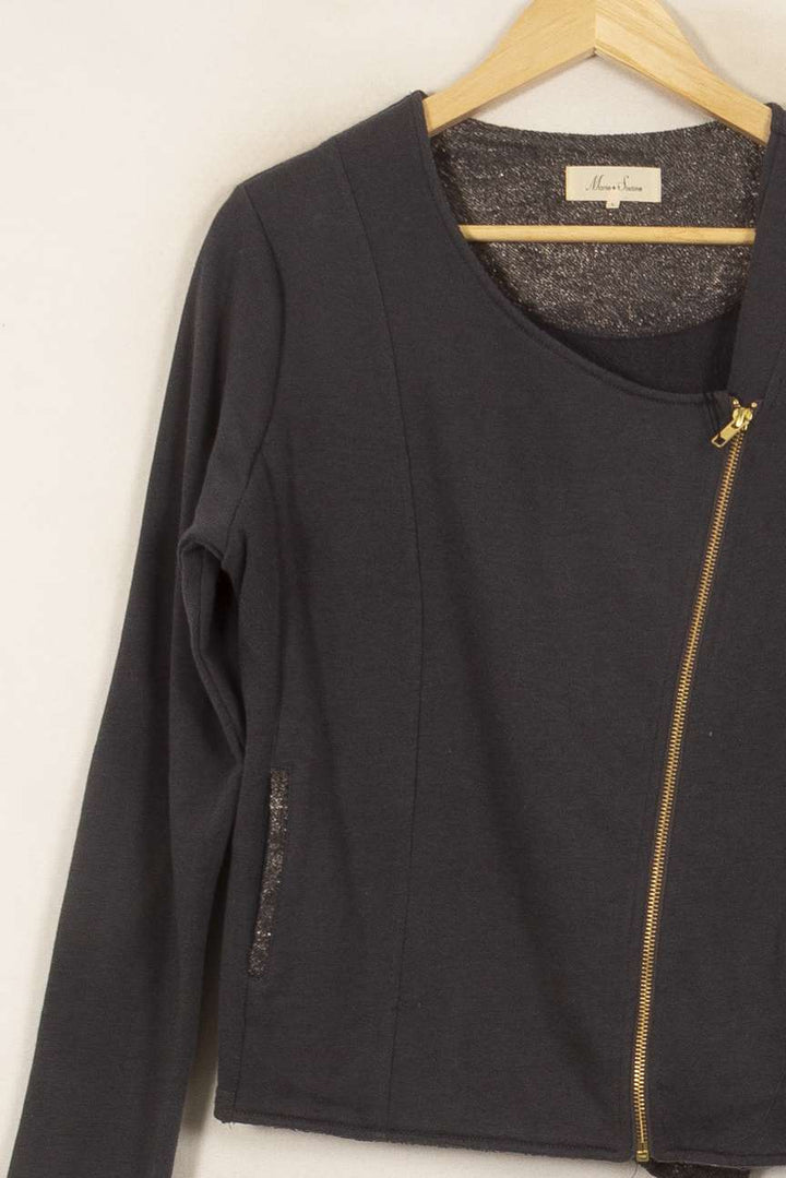 Veste Grise - Taille L/40 de la marque Marie Sixtine | PARAD39685 - Vendu par Paradigme - Image 3
