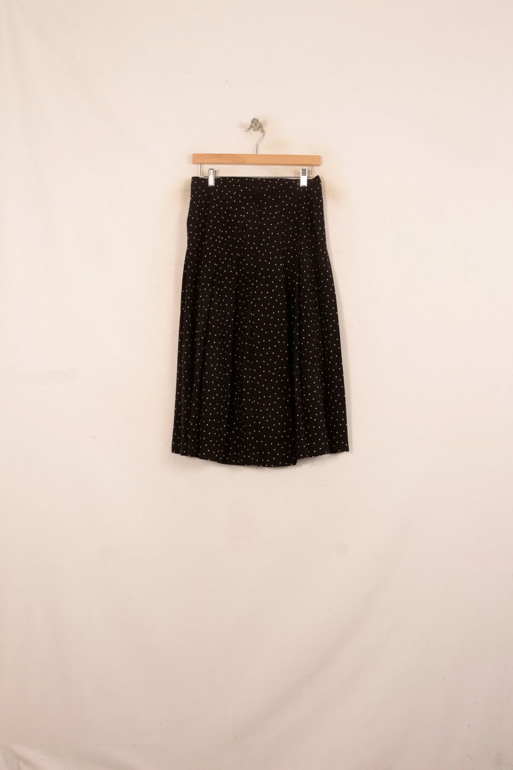 Jupe Longue Noire à Pois Blancs - Taille XL/42 de la marque Agnès b. | PARAD39689 - Vendu par Paradigme - Image 2