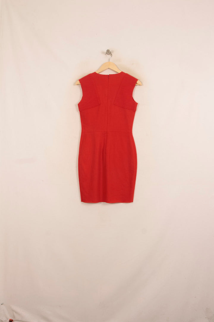 Robe Ajustée Orange - Taille S/36 de la marque Maje | PARAD39692 - Vendu par Paradigme - Image 4
