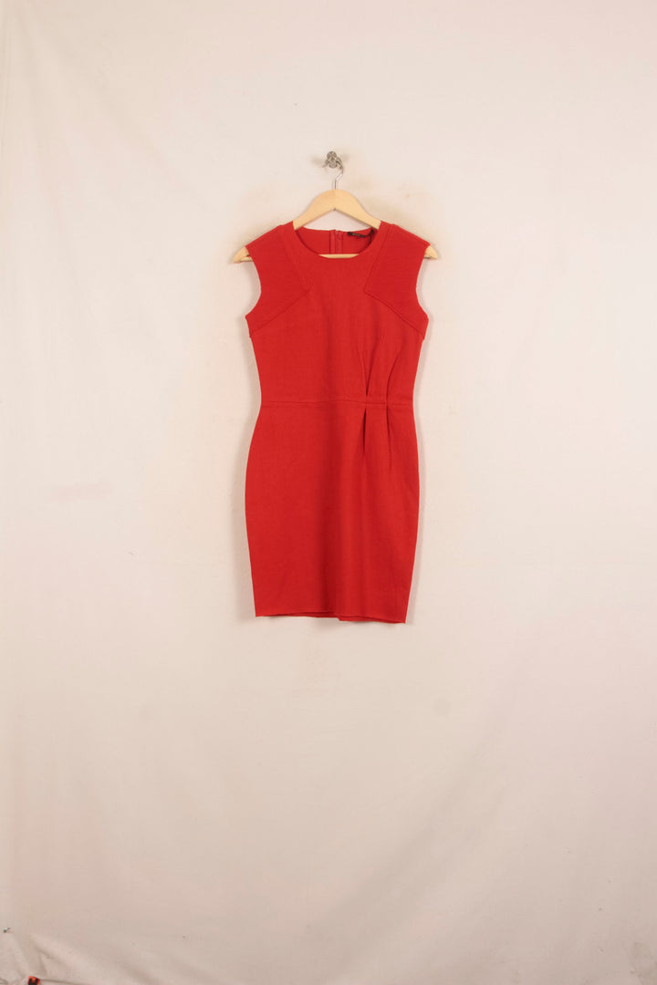 Robe Ajustée Orange - Taille S/36 de la marque Maje | PARAD39692 - Vendu par Paradigme - Image 2
